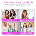 Portable Multi-Function Wireless Hair Straightening Brush with Negative Ion Anti-Heat Technology. 