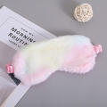 Plush Sleeping   Tie Dye Gradient Plush Eye Patch Kids Cute   Shading. 