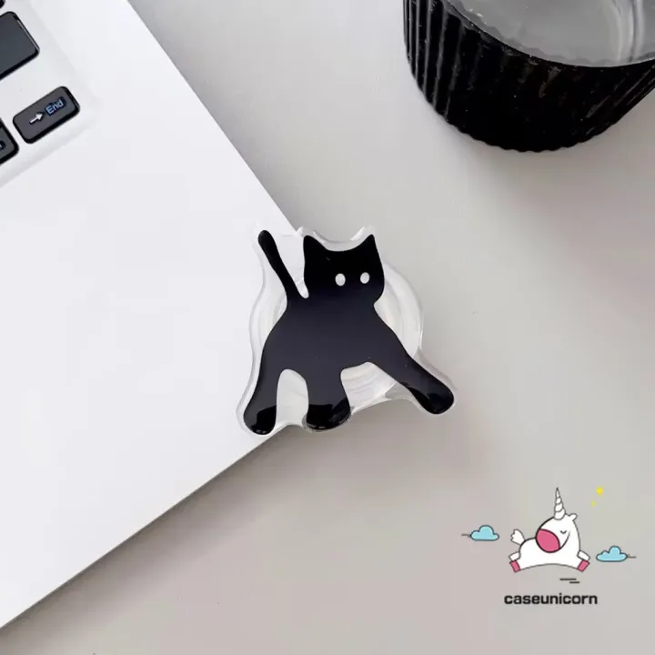 Trendy%20Universal%20Phone%20Case%20Bracket%20Funny%20Black%20Kitten%20AirBag%20Phone%20Holder%20Creative%20Adhesive%20Drop%20Glue%20Retractable%20Stand%20Cartoon%20Litten%20Cat%20Cute%20Puppy%20Painting%20Phone%20Stand%20Support%20-%20Image%206