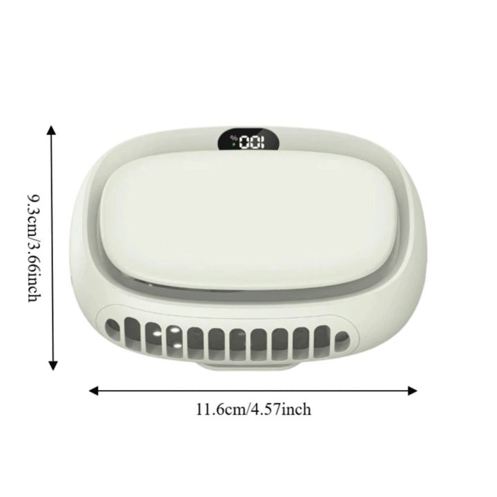 Rechargeable%205%20Speed%20Adjustable%20Portable%20Rechargeable%20Fan%20Large%20Capacity%20Battery%20Handheld%20Design%20Hanging%20Neck%20Fan%20Multi-function%20Display%20Screen%20Personal%20Small%20Fan%20Outdoor%20Travel%20-%20Image%202