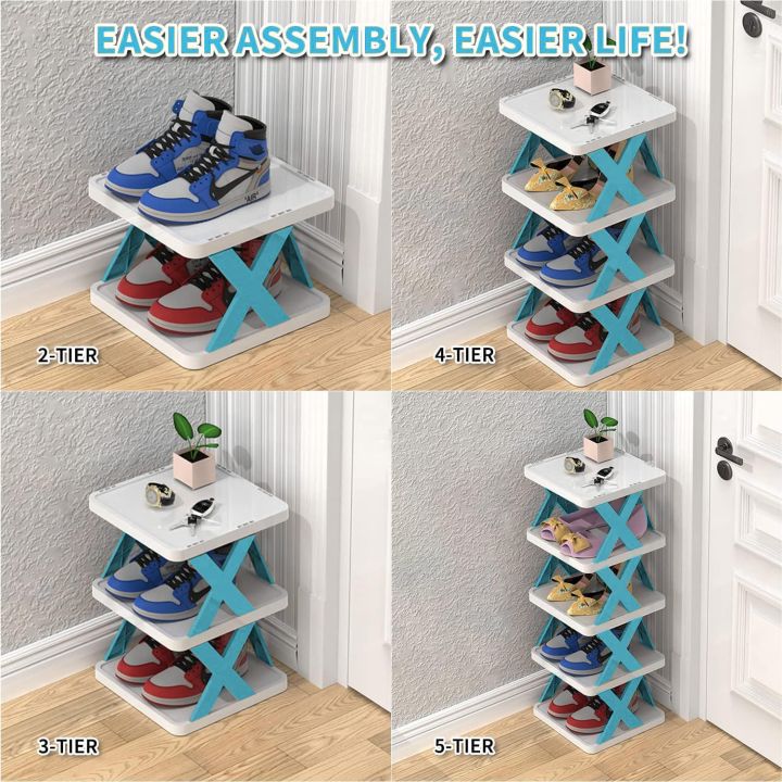 Colorful%204-Tier%20Stackable%20Shoe%20Rack:%20Organize%20in%20Style%20-%20Image%205