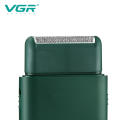 VGR Portable Car Travel Single Blade Male Men Mini Push Alternative Beard Trimmer Razor Cordless Electric Shaver Hair Removr. 