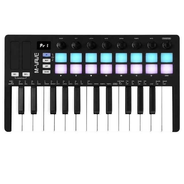 M-VAVE SMK 25 II Wireless Midi Keyboard | Daraz.com.np