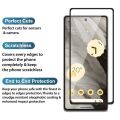 For Google Pixel 7a 7 6 6a 7 Pro 8 8 Pro Full Coverage 9H Tempered Glass Film Screen Protector. 