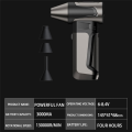 Mini Fan Electric Air Duster 130000RPM Adjustable Speed. 