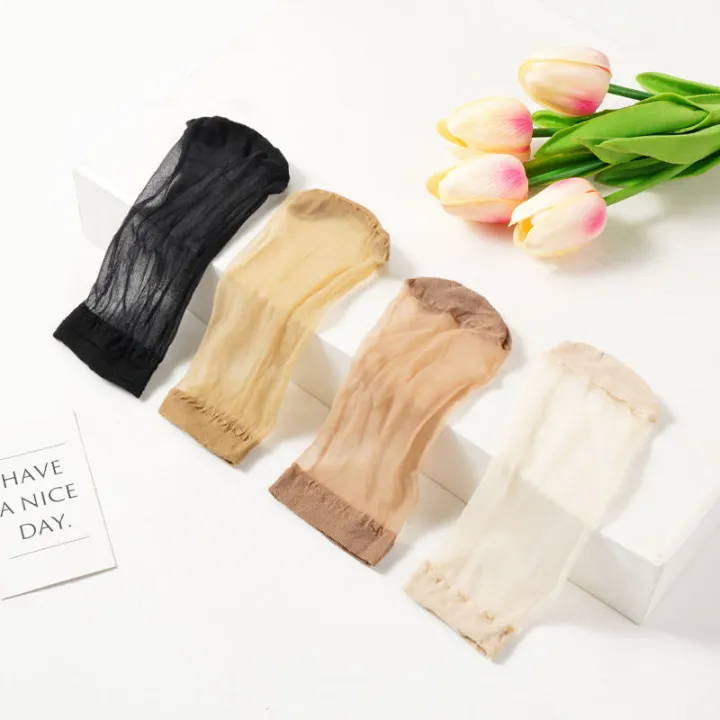 Women's%20Transparent%20Ankle%20Stockings%20Socks.%201%20Pair%20-%20Image%202