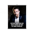Hanging Canvas Poster Motivational Quotes 2. 