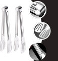Stainless Steel Utility Serving Cooking Food Kitchen Tong 23 cm With Ergonomic Design. 