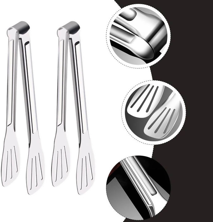 Stainless%20Steel%20Utility%20Serving%20Cooking%20Food%20Kitchen%20Tong%2023%20cm%20With%20Ergonomic%20Design%20-%20Image%208