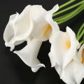 Calla Lily 20 head Latex Real Touch KC51 White. 