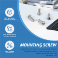 Sptrry30 Pcs TV LCD Monitor Mounting for Head Screws X 10Mm. 