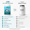 Jiri Nutrition Plain Plant Protein Unflavored and Unsweetened 500g - Vegan Protein. 