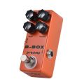 B-Box Electric Guitar Preamp Overdrive Effect Pedal Full Metal Shell True Bypass. 