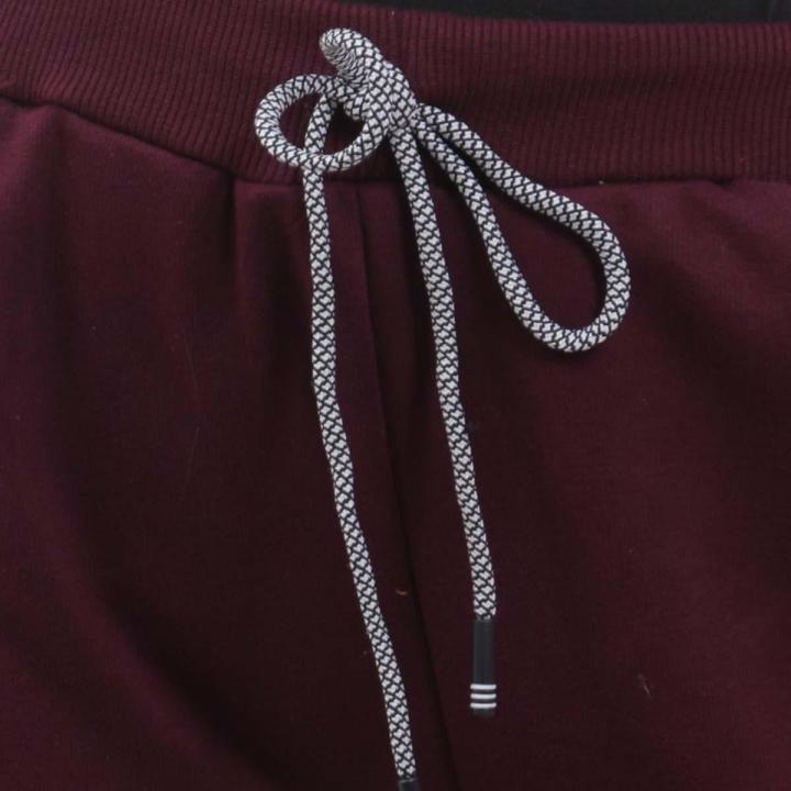 Women's%20Maroon%20Inner%20Fleece%20Trousers%20Winter%20Warm%20Thickened%20Wide%20Leg%20Pants%20Casual%20Loose%20Fit%20Elastic%20Waist%20-%20Image%206