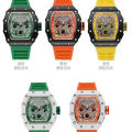 [ZIDO] Fully Automatic Quartz Luminous Sports Richard Style Men's Watch. 