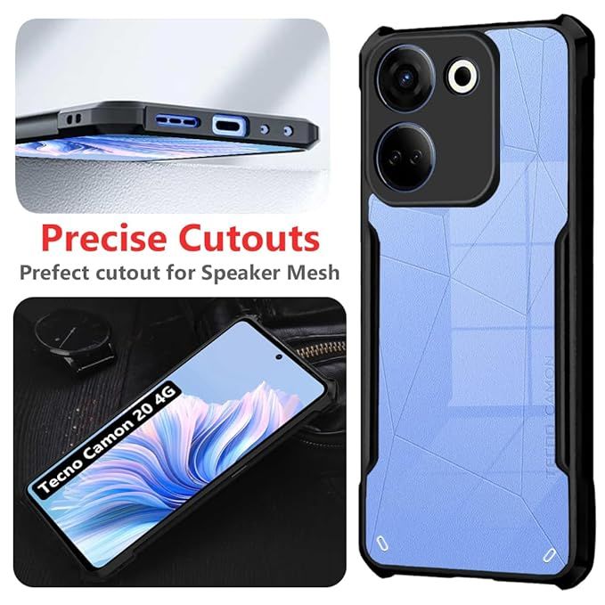 Ipaky%20Tecno%20Camon%2020%20/%20Tecno%20Camon%2020%20Pro%20Super%20Series%20Transparent%20Mobile%20Cover%20Case%20Shell%20-%20Image%207