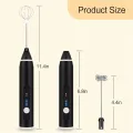 Prime Picks Premium Coffee Blender | 3 Speed USB Rechargeable Milk Frother | Electric Milk Shaker & Foam Maker | Portable Coffee Machine | Handheld Coffee Maker Mixer for Latte Cappuccino Mac Coffee Protein Shake | Mini Coffee Maker | Egg Beater. 
