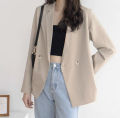 Single Button Blazer For Women. 