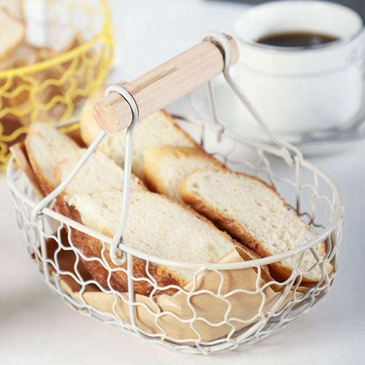 CGearuppt%20Wooden%20Handle%20Metal%20Retro%20Basket%20Portable%20Multi-Function%20Vegetable%20Fruit%20Egg%20Groceries%20Practical%20Storage%20Basket%20Organizer%20White%20-%20Image%205