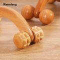 Wenefang Wooden Massage Roller Therapy Body Massager Foot Face Shoulder New Neck Hand Push Roller Massager Body Soothing Massage Tool. 
