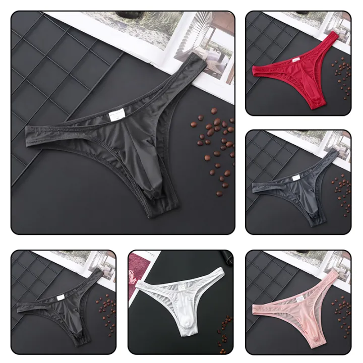 Monologuee%20G-String%20Sissy%20Panties%20Men%20Briefs%20Pouch%20Underwear%20Breathable%20Thong%20Transparent%20Panties%20Ultra-Soft%20Low-Rise%20Jocks%20Bikini%20-%20Image%204