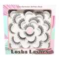 Losha Lashes False Eyelashes 10 Pairs Pack. 