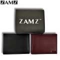 Zamz Genuine 100% Slim Leather Wallet For Men. 