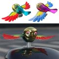 Gifts Simulated Flying Bird Car Ornament with Fluttering Wings Wind-Powered Companion Bird Decoration Wind Simulation Car Bird Decoration For a Car Motorcycle or Bicycle. 