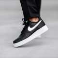 Air Force 1 Full Black White Sneaker for Men. 