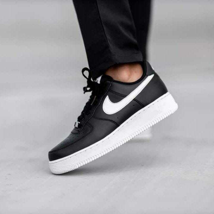 Air Force 1 Full Black White Sneaker for Men Daraz .np