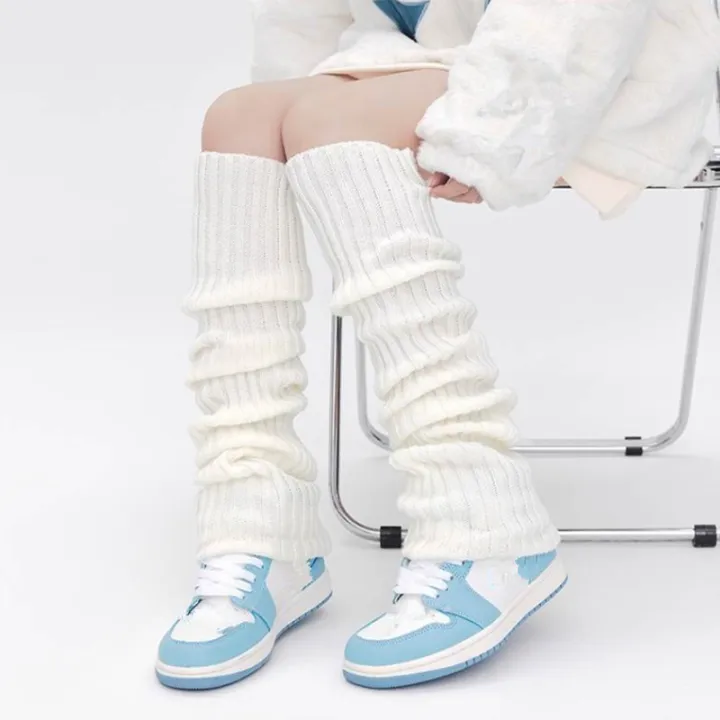 Winter%20Leg%20Warmers%20Long%20Socks%20Women's%20Autumn%20Winter%20Legs%20Warmers%20Knitted%20Foot%20Cover%20Crochet%20Socks%20Cologo%20-%20Image%202