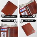 Hammonds Flycatcher RFID Protected Tan NDM Leather Wallet For Men (HF 514 MS). 