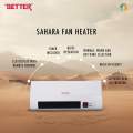 Better Sahara PTC Wall Heater – Cool, Warm & Hot Settings for Comfort All Year || Remote Control || Timer || Quiet Operation. 