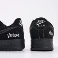 AF1 Black Venom Sneakers For Men. Shoes For Men. 