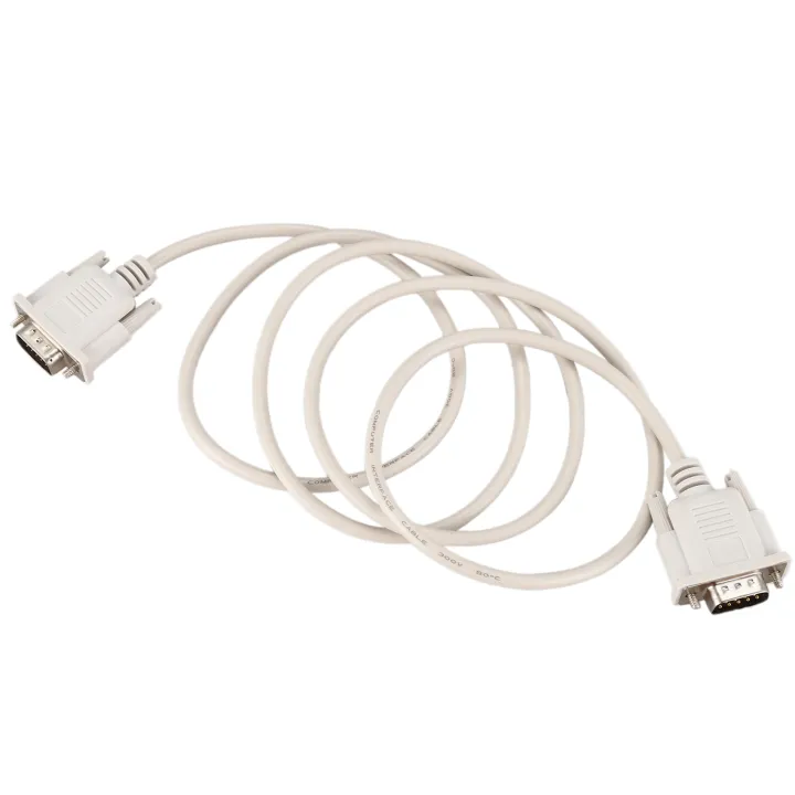 (COKP)%202X%201.4M%20RS232%20DB9%209%20Pin%20Male%20to%20VGA%20Video%2015%20Pin%20Male%20Adapter%20Cable%20Light%20Gray%20-%20Image%204