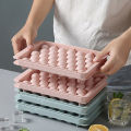 1Pc 3D Round Ice Cube Tray with Lid Plastic Diamond Spherical Style Ice Mold DIY Mould Ice Ball Maker Kitchen Tools. 
