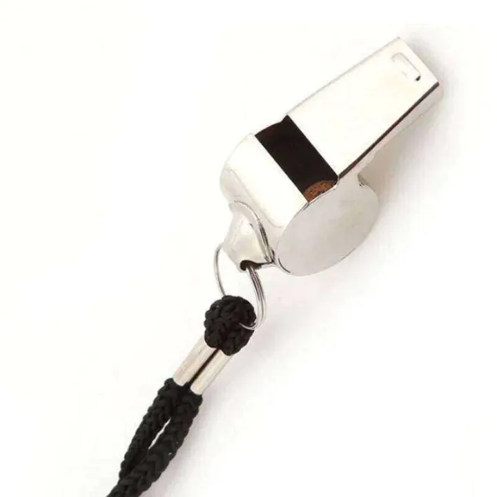 Stainless%20Steel%20First%20Aid%20Soccer%20Football%20Basketball%20Hockey%20Baseball%20Sports%20Referee%20Whistle%20Survival%20Outdoor%20-%20Image%203
