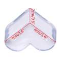 Soft Proofing Corner Guards Clear Edge Proof Protectors Table Bumpers Cover Furniture Sharp Corners for Baby Chlidren Kids Safety- 8 Pack. 