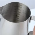 Milk Frothing Pitcher Steaming Pitchers Stainless Steel Milk Coffee Cappuccino Latte Steam Pitchers Milk Jug Cup 600Ml. 