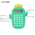 DISICHEN Fashion Pocket Calculator Cactus Calculator Cute Cactus Desktop Calculator with Battery Operated 8 Digits Lcd Display Portable Student. 