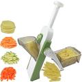 Mandoline Slicer, Julienne + Dicer for Vegetables, Meal Prep & More with 30+ Presets & Thickness Adjuster. 