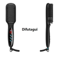 Difutagui Teeth Curly Beards Magic Brush Comb For Man and Women 3 in 1 Electric Special Straightener Beard Straightener Hair Straightener With. 