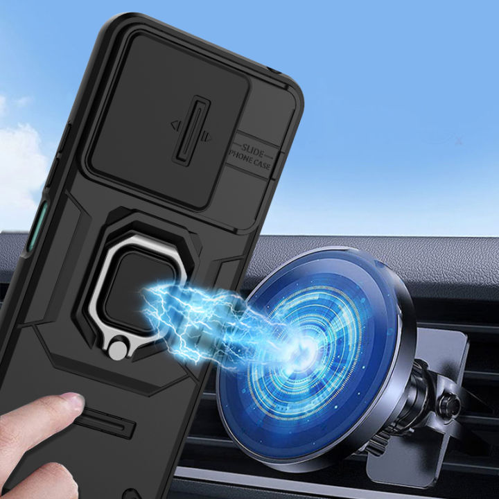 Vantime%20Case%20for%20Xiaomi%20Redmi%2013%20/%20Poco%20M6%204G%20Rugged%20Impact-resistant%20Sliding%20Cover%20Hard%20Stand%20Back%20Casing%20-%20Image%202