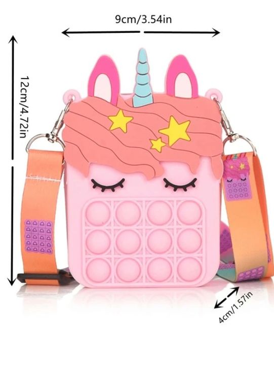Pop%20It%20For%20Girls%20Rainbow%20Unicorn%20Shoulder%20Bag%20Fidget%20Toys%20-%20Toys%20For%20Kids%20-%20Image%202