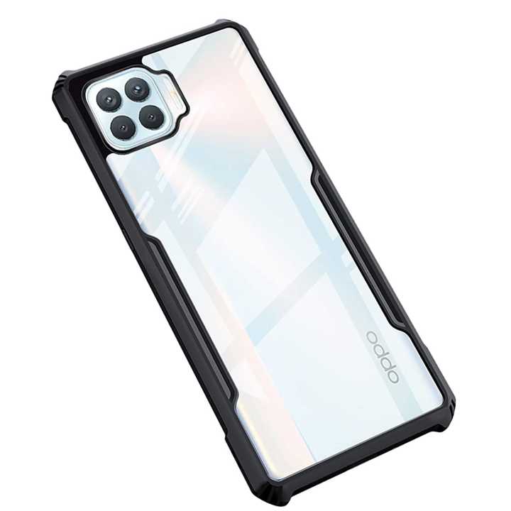 IPAKY Transparent Back Case for Oppo F17 PRO
