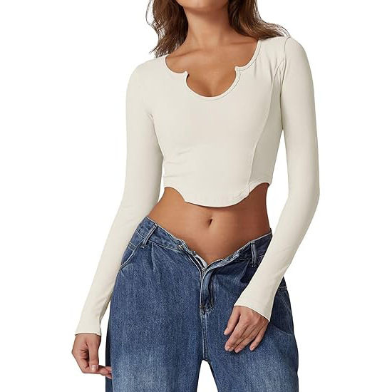 Cross-border%20European%20and%20American%20T-shirts,%20female%20hotties,%20long-sleeved%20short%20skinny%20tops,%20sexy%20waistless%20milk%20silk%20base%20shirts,%20high-end%20sense%20-%20Image%206