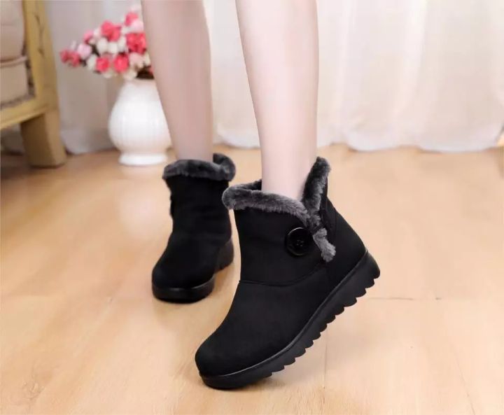 Fashion%20Women%20Winter%20Keep%20Warm%20Flat%20Plush%20Snow%20Boots%20Ankle%20Short%20Boots%20(%20Nep-2)%20-%20Fashion%20%7C%20Women's%20Footwear%20%7C%20-%20Image%204
