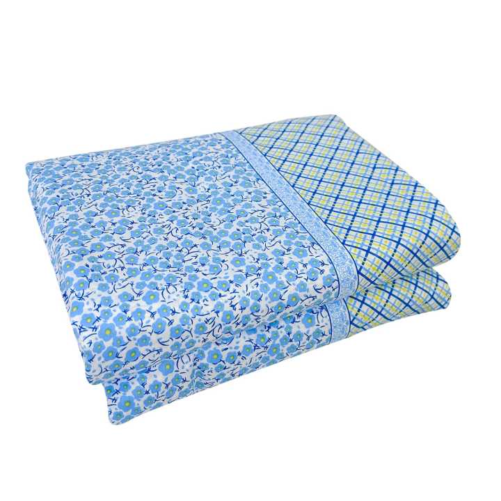 Ultra Soft Premium King Size Cotton Blanket Cover / Quilt Cover / Sirak Cover – 80x90 inches