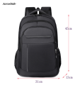 Anrushide Handbag Men's Computer Bag Large Capacity Bag Men's Casual Fashion High Quality Men's High Quality Backpack Waterproof Fabric School Bag. 