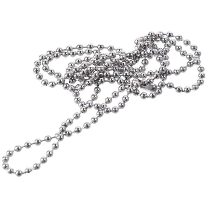 Rustproof%20Stainless%20Steel%2036"%20Pull%20Chain%20Silver%20#6%20Size%20Bead%20Chain%20Extender%20Extension%20Roller%20Shade%20Window%20Blind%20Vertical%20-%20Image%207